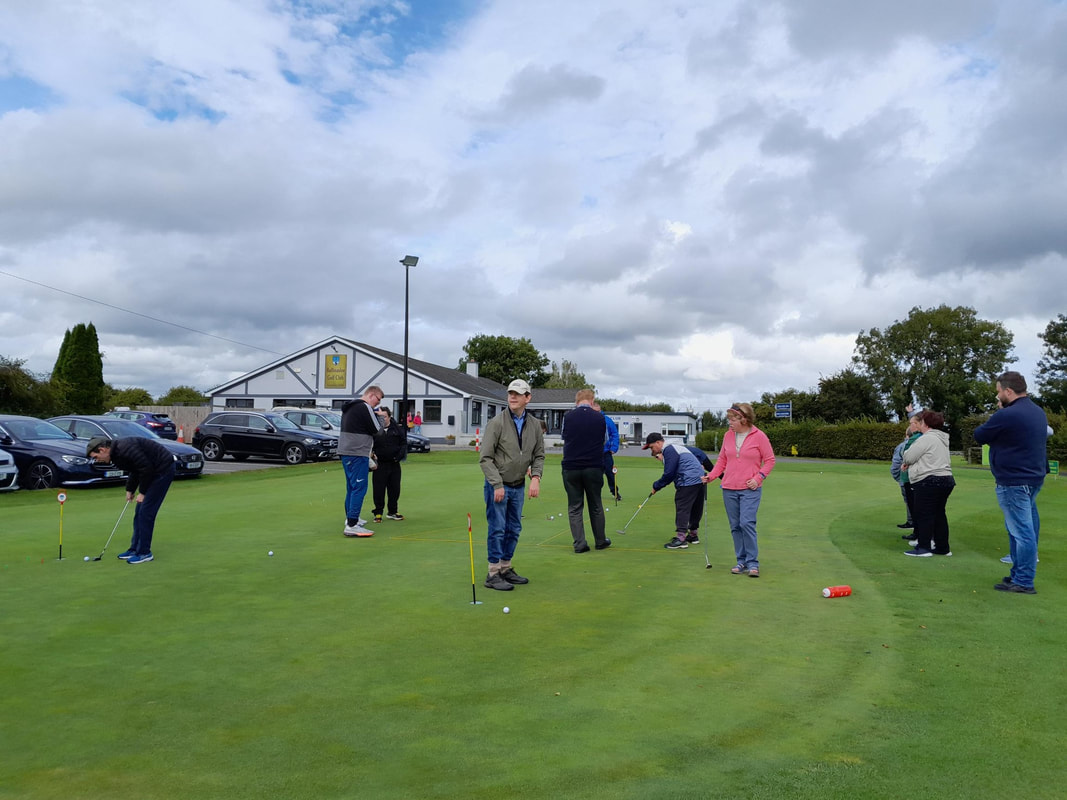 Golf4All programme with the Ballinasloe Brothers of Charity members