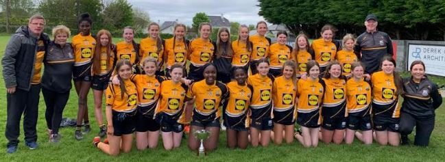 The Ballinasloe U15 Girls Féile Dix 3 County Champions