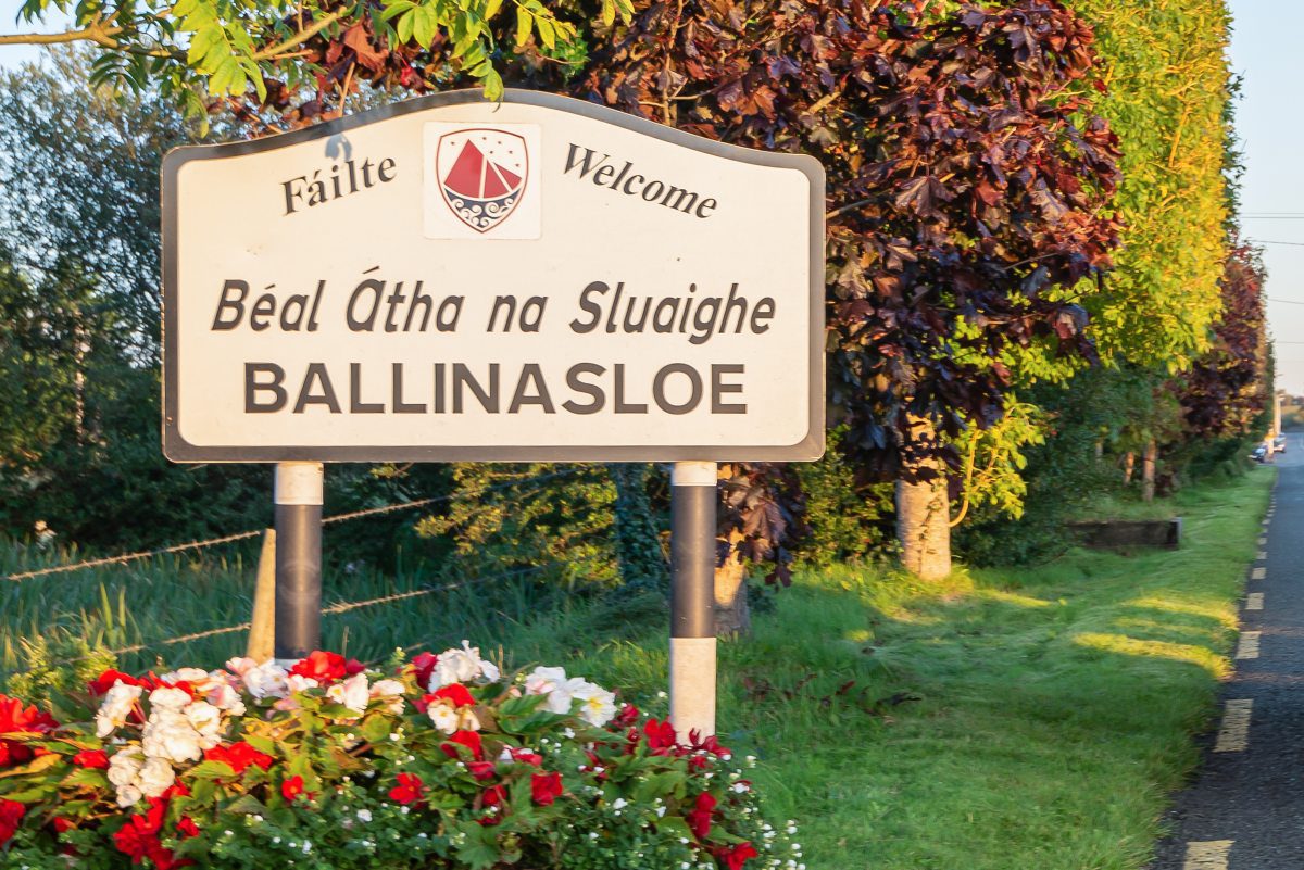 Ballinasloe Town Sign