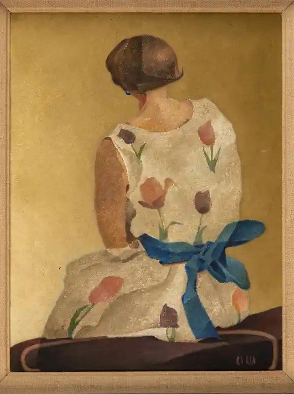 Isabella, a portrait of Una Watters' sister-in-law